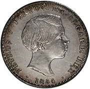 500 Reis - Pedro V obverse image