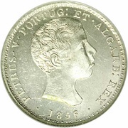 500 Reis - Pedro V obverse image