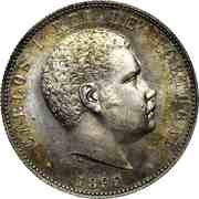 1000 Réis - Carlos I obverse image