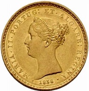 2500 Reis - Maria II obverse image