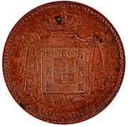 5000 Reis - Luiz I Pattern, Portugal, 1880 reverse image