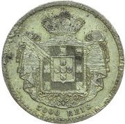 5000 Réis - Carlos I Pattern, Portugal, 1895 reverse image