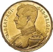 20 Francs - Albert I French text obverse image