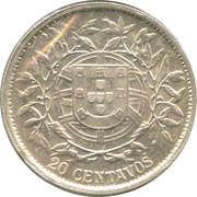 20 Centavos reverse image