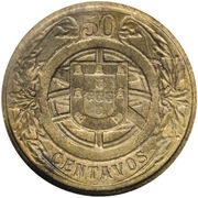 50 Centavos reverse image
