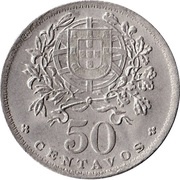 50 Centavos reverse image