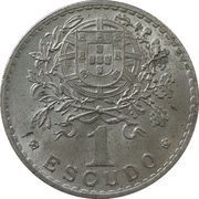 1 Escudo, Portugal, 1927-1968 reverse image