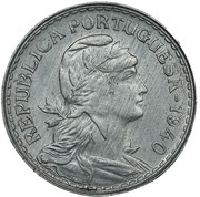 1 Escudo Pattern obverse image