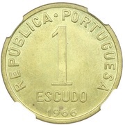 1 Escudo Pattern obverse image
