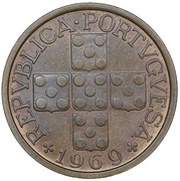 1 Escudo Pattern obverse image
