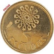 5 Escudos Pattern, Portugal, 1986 reverse image