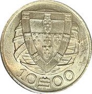 10 Escudos, Portugal, 1932-1948 reverse image