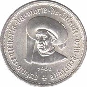 20 Escudos Prince Henry the Navigator, Portugal, 1960 reverse image
