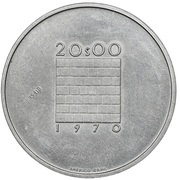 20 Escudos Pattern, Portugal, 1970 reverse image