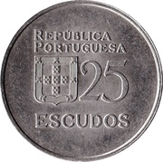 25 Escudos obverse image