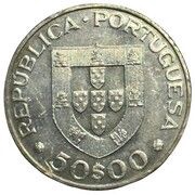50 Escudos Marechal Carmona obverse image