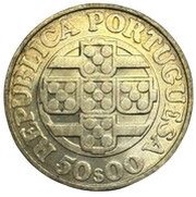 50 Escudos Banco de Portugal obverse image
