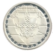 100 Escudos Battle of Aljubarrota; Silver obverse image
