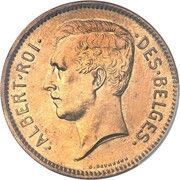 20 Francs - Albert I French text - Pattern obverse image