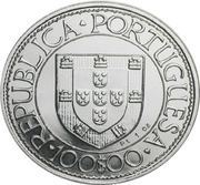 100 Escudos Bartolomeu Dias; Platinum obverse image