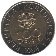 100 Escudos Pattern obverse image