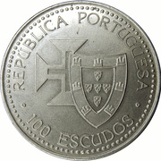 100 Escudos Madeira and Porto Santo obverse image