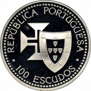 100 Escudos Madeira and Porto Santo, Silver obverse image