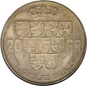 20 Francs - Léopold III Pattern Strike obverse image