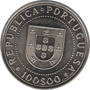 100 Escudos Restoration of Independence; Silver obverse image
