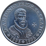100 Escudos D. António, Prior of Crato, Portugal, 1995 reverse image