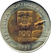 100 Escudos Expo 98 -Sea Lion obverse image
