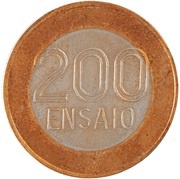 200 Escudos Pattern obverse image
