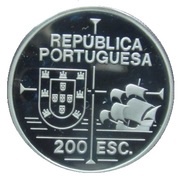 200 Escudos California; Silver obverse image