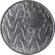 200 Escudos European Presidency, Portugal, 1992 reverse image