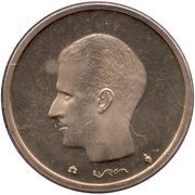 20 Francs - Baudouin I Dutch text obverse image