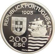 200 Escudos Daimios of Omura; Silver obverse image