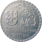 200 Escudos Namban Art obverse image