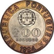 200 Escudos European Culture Capital obverse image