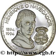 200 Escudos Henrique o Navegador; Silver, Portugal, 1994 reverse image