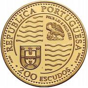 200 Escudos Perfect Prince, Gold obverse image