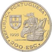 200 Escudos Afonso de Albuquerque, Gold obverse image