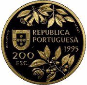 200 Escudos Molluques, Gold obverse image