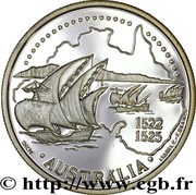 200 Escudos Australia, Silver, Portugal, 1995 reverse image