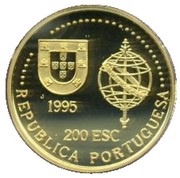 200 Escudos Australia, Gold obverse image