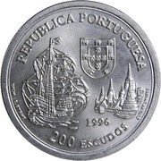 200 Escudos Kingdom of Siam obverse image