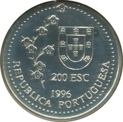 200 Escudos Taiwan, Silver obverse image