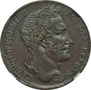 40 Francs - Léopold I Pattern obverse image