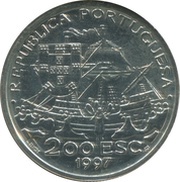 200 Escudos St. Francisco Xavier, Silver obverse image