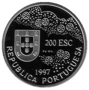 200 Escudos Father Luis Frois, Palladium obverse image