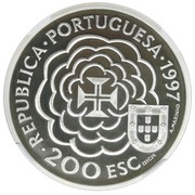 200 Escudos Brother Bento de Góis, Silver obverse image